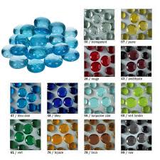 2 tables de coter et une grande table a cafer. Galet Nuggets De Verre Plein Et Lisse Colore De 18 A 20 Mm Ep 8 A
