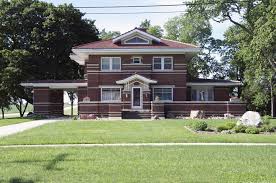 The 1916 Edmonds House Marcus Iowa Carport Red Brick House House House Designs Exterior