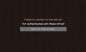 Nvm after restarting minecraft 5 times and clicking the refresh button. Fix Not Authenticated With Minecraft Net Failed To Connect To The Server