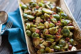 They'll be delicious as is, but tossing them with. Oven Roasted Brussels Sprouts With Bacon Balsamic Good Life Eats