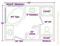 Bathroom Floor Plan Idea I Like The Separate Vanities Master Bathroom Plans Bathroom Plans Master Bathroom Layout
