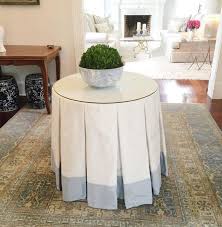 White Linen Tableskirt 26 Dia X 24 H Table Skirt Etsy Table Skirt Table Cloth Decor