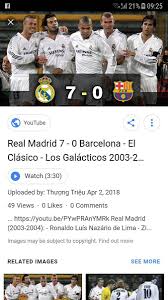 16.04.2021 → беларусь 0·7 днепр могилев. Real Madrid 7 Barca 0 2003