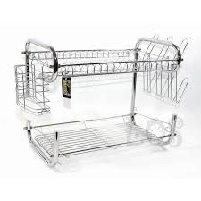 Belanja aneka rak piring aman dan nyaman di tokopedia. Rak Piring Gelas Sendok Bistro Tempat Piring Gelas Stainless Susun 2 Shopee Indonesia