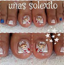 Procura limpiar bien cada parte de las uñas para que el esmalte se quede por mucho tiempo y no olvides que tenemos más diseños para ti en un solo lugar. Pin En Unas De Pies