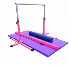 China Adjustable Height Gymnastic Bar 3 5ft Sturdy Gymnastics Equipment For Home Training China Adjustable Height Horizontal Bar And Horizontal Bar Price