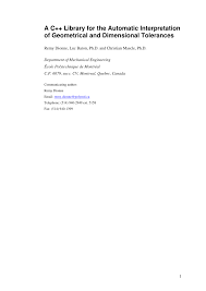 Pdf A C Library For The Automatic Interpretation Of