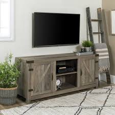 Birch Lane Tv Stand With Fireplace Trent Austin Design Adalberto Tv Stand For Tvs Up To 65 Inches In 2020 Living Room Tv Furniture Farmhouse Tv Stand