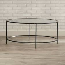 Coffee Table Modern Round Design Glass Top Living Room Furniture Home Decor New Ebay Coffee Table Round Glass Coffee Table Living Room Round Coffee Table