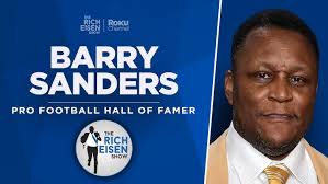 Barry Sanders Winning the Heisman