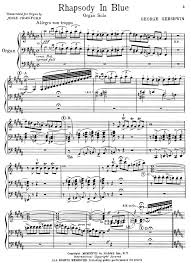 Rhapsody In Blue Gershwin Imslp