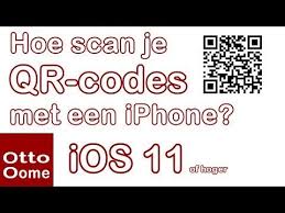 Hoe Scan Je Qr Codes Met Een Iphone Youtube Youtube Apps Iphone