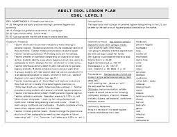 Personal Hygiene Regimen Lesson Plan For 9th 12th Grade