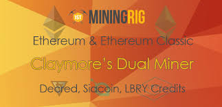 Ethereum classic mining pool features: Claymore S Dual Miner Ethereum Ethereum Classic Dual Mining Dcr Sia Lbry Pasc 1st Mining Rig