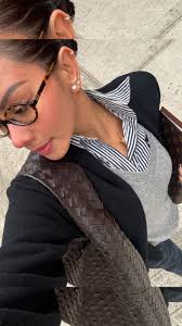 unfortunately it temporarily solves all my problems , shirt:  @commedesgarcons , sweater: @puracashmere , coat: @toteme , jeans: vintage  @versacejeanscouture , bag: @bottegavenetaworld @newbottega ...