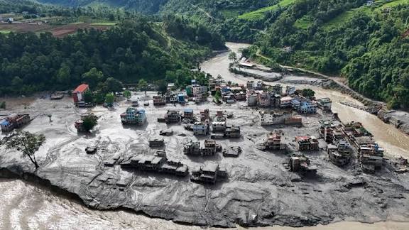 Photos: More than 1,300 missing in Nepal and Tibet after deadly floods | Floods News | https://physicalgeography.org