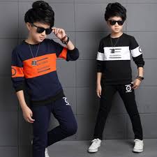 Boy S 2 Pcs Sport Tracksuit Clothing Sets Cotton T Shirt Pants Kid S Clothing Kids Outfits Kids Suits Girl Long Sleeve Shirt