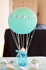 In The Air Baby Shower Baloes Para O Cha Do Bebe Cha De Bebe Festa De Balao De Ar Quente