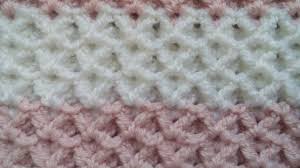 Uc Boyutlu Bebek Battaniyesi Yapilisi Tig Isleri Baby Knitting Patterns Bebek