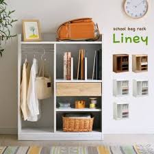 幅72cm ランドセルラック キャスター付き liney ライニー 5色対応 家具通販のわくわくランド 本店 2021 ランドセル置き場 ラック キャスター ラック