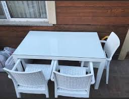 Alüminyumdan ürettiğimiz bahçe masa sandalyelerimiz aynı zamanda paslanmaz ve. Ikinci El Rattan Bahce Masa Sandalyesi 80 X 140 Olcusunde Musti Bilgi