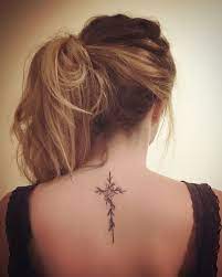 Tattoo Back Tattoo English Short Sentence Tattoo Spinal Tattoo Tattoo Quotes Meaningful Tattoo Creative Neck Tattoos Women Back Of Neck Tattoo Neck Tattoo