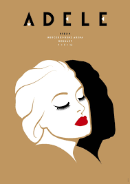 La Boca Adele Gig Posters Design Concert Poster Design Graphic Design