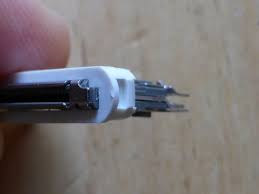 The fake iphone battery retains the programming for the iphone 4's battery, which is a designed capacity of 1420 mah, using a bq27541 fuel gauge running version 1.25 firmware. Repairing Apple 30 Pin To Usb Cable Connector Ifixit Repair Guide
