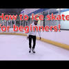 Before figure skaters can glide, they need to learn how to walk, which means taking tiny steps across the ice. 1