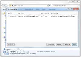 O programa ajuda a remover arquivos, programas que não podem ser eliminados de outras formas. Unlocker Descargar 2021 Ultima Version