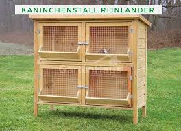 Kaninchenstall Rijnlander Kaninchenstall Kaninchen Hasenstall Draussen