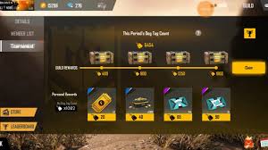 !!subscribe my channel and hit the bell. How To Collect Guild Tournament Rewards How To Free Fire Guilds Tournaments Reward Dog Tag Count Youtube