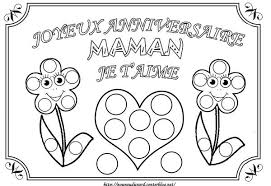 Coloriage Joyeux Anniversaire Maman Je T Aime A Gommette Joyeux Anniversaire Maman Anniversaire Maman Bon Anniversaire Maman