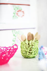 Geklebt Titatoni Diy Osternest Basteln Basteln Und Selbermachen Deko Selber Machen