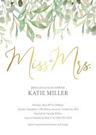Miss To Mrs Greenery Bridal Shower Invitation Custom Etsy Bridal Shower Rustic Bridal Shower Inspiration Bridal Shower Brunch