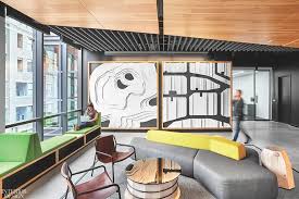 Ia Interior Architects And Studio O A Collaborate On Mcdonald S New Chicago Headquarters Lounge Interiors Interior Architect Interior Design
