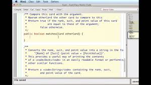Check spelling or type a new query. Creating A Java Card Class Youtube