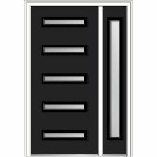 Frames and doors made from metal stand up to frequent use, storms and physical damage. Verona Home Design Spotlight Glass Ready To Install Steel Prehung Front Entry Door Wayfair
