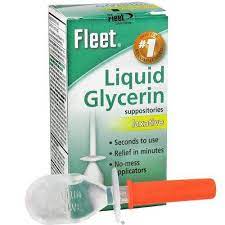Do not take within 1hr after antacid, milk. Fleet Liquid Glycerin Suppositories For Constipation Relief 4 Count Mountainside Medical Equipment