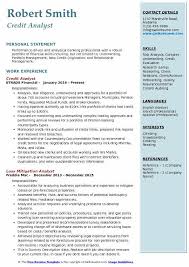 These typical examples show how other businesses have managed risks. Credit Risk Analyst Resume Samples Qwikresume