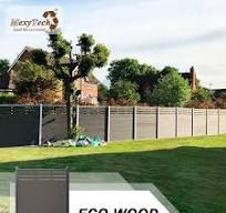 Insect Resistance WPC Outdoor Garden Fence