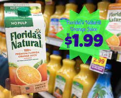 Our orange juice the brand coupon code will get you 15% off. Florida S Natural Orange Juice Only 1 99 At Kroger 3x Fuel Points Kroger Krazy
