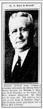 William Ashley Rule I (1858-1934)