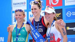 Sweetland wins bronze in World Triathlon Series