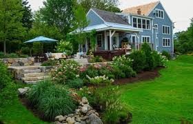 41 Stunning Farmhouse Garden Design Ideas Farmhouselandscape Farmhouse Landscaping Small Front Yard Landscaping Backyard Landscaping Designs