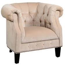 Offer Guests A Comfortable Seat With This Handsome Essential An Enviable Addition To Your Well Appointed Living R Abbyson Living Furniture Tufted Accent Chair