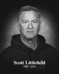 We mourn the passing of Player Personnel Special Assistant, Scott  Littlefield, who passed away yesterday at age 59. Our thoughts and prayers  are with his family and friends during this time.