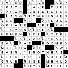 0227 18 Ny Times Crossword Answers 27 Feb 2018 Tuesday Nyxcrossword Com