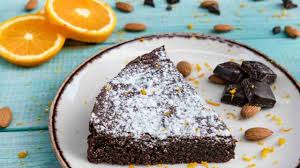 Torta cioccolato fondente e arancia. Torta Caprese Arance E Cioccolato Fondente Senza Burro E Super Goloso