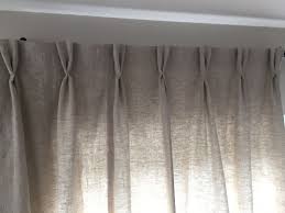 Tentures En Lin Plis Flamands Linen Curtains French Pleats